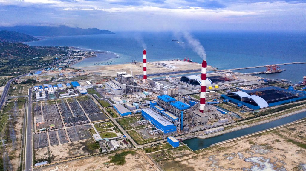 Hình Ảnh Chụp Từ Flycam Nhà máy nhiệt điện Vĩnh Tân  Bình Thuận