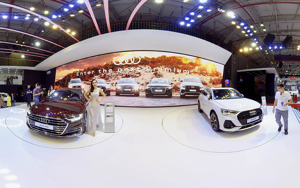 Hình ảnh 360 độ thể hiện toàn cảnh Việt Nam Motor Show 2019